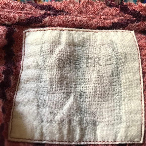 We the Free People Striped Peplum Thermal Shirt - Picture 7 of 8